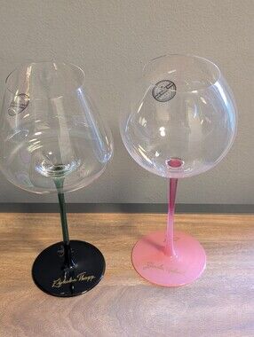 Wicked Movie Wine Glasses Stem Dragon Glassware NEW Gift Set Glinda Elphaba